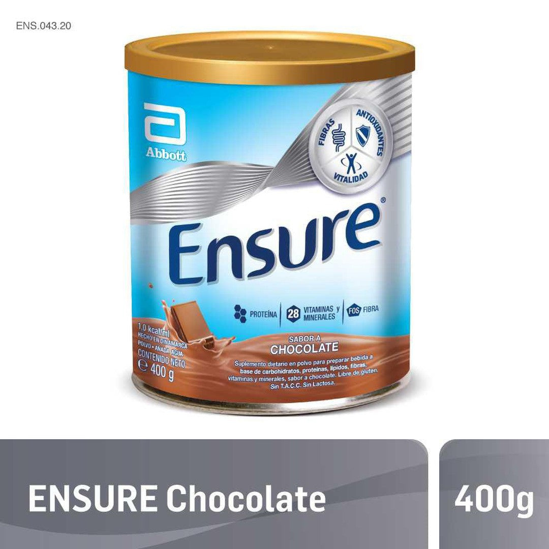 Ensure Nutritional Supplement Chocolate Flavor - 400Gr / 14.10oz
